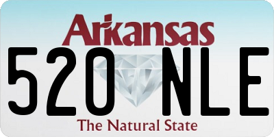 AR license plate 520NLE