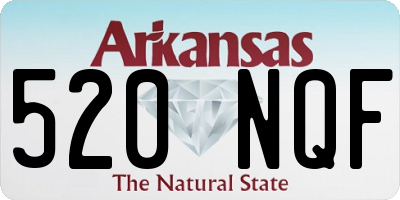 AR license plate 520NQF