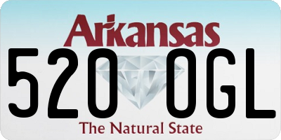 AR license plate 520OGL