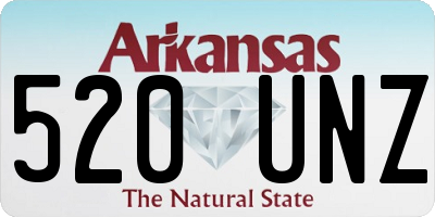 AR license plate 520UNZ