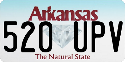 AR license plate 520UPV