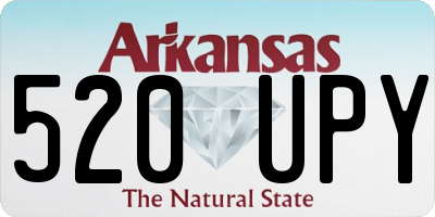 AR license plate 520UPY