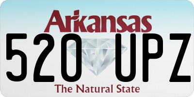 AR license plate 520UPZ