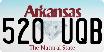 AR license plate 520UQB