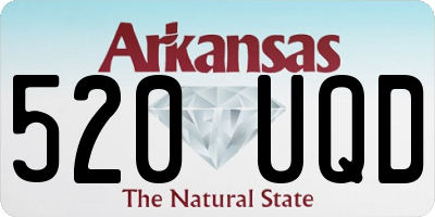 AR license plate 520UQD