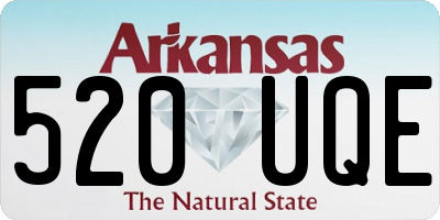 AR license plate 520UQE