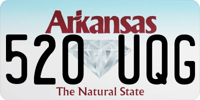 AR license plate 520UQG