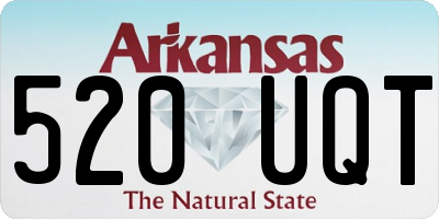 AR license plate 520UQT
