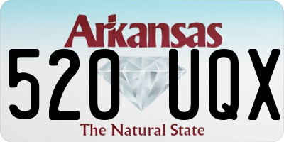 AR license plate 520UQX