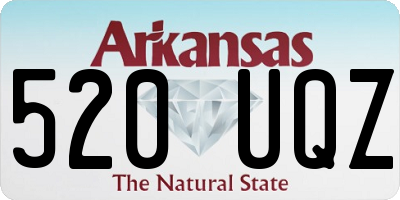 AR license plate 520UQZ