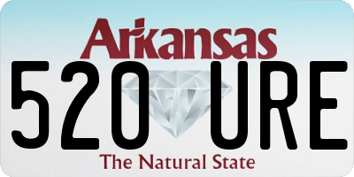 AR license plate 520URE