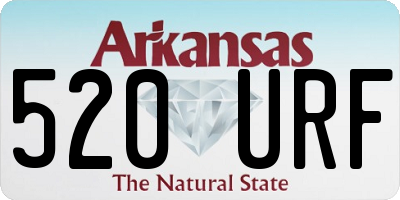 AR license plate 520URF