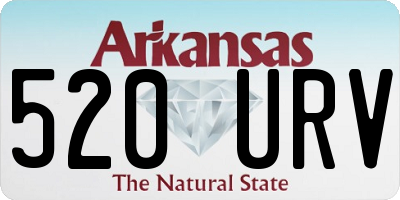 AR license plate 520URV