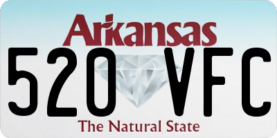 AR license plate 520VFC