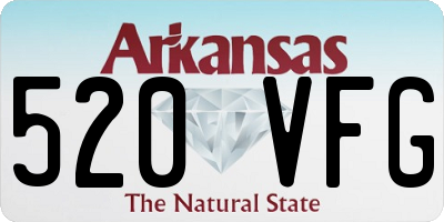 AR license plate 520VFG