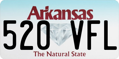 AR license plate 520VFL