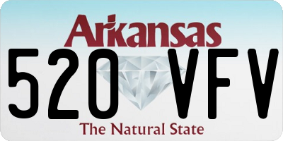 AR license plate 520VFV
