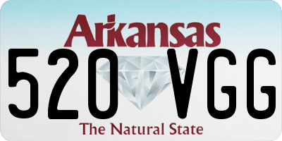 AR license plate 520VGG