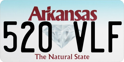 AR license plate 520VLF