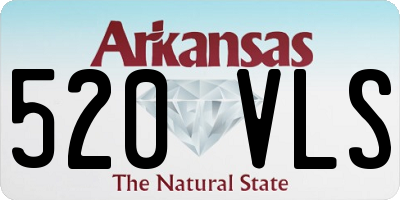 AR license plate 520VLS