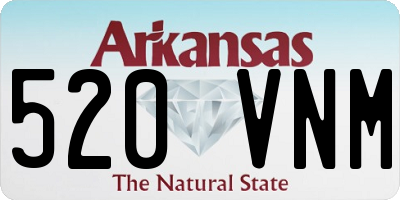 AR license plate 520VNM