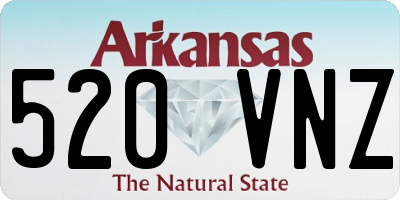 AR license plate 520VNZ