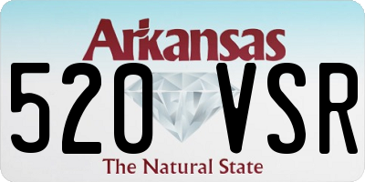 AR license plate 520VSR