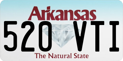 AR license plate 520VTI