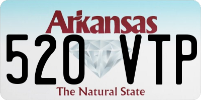 AR license plate 520VTP