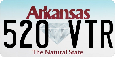AR license plate 520VTR