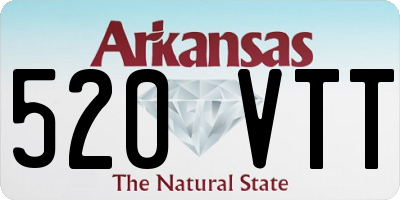 AR license plate 520VTT