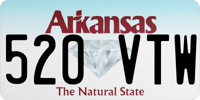 AR license plate 520VTW