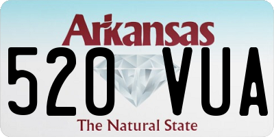 AR license plate 520VUA