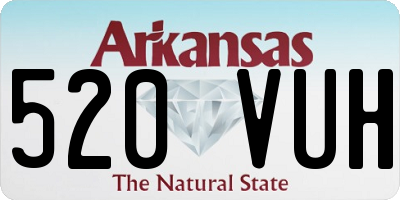 AR license plate 520VUH