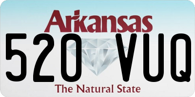 AR license plate 520VUQ