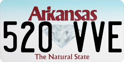 AR license plate 520VVE
