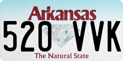 AR license plate 520VVK
