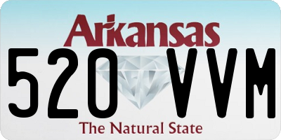 AR license plate 520VVM