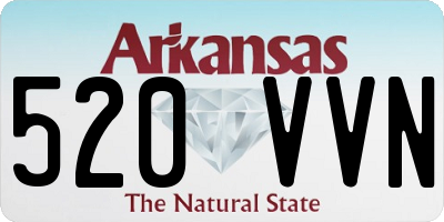 AR license plate 520VVN