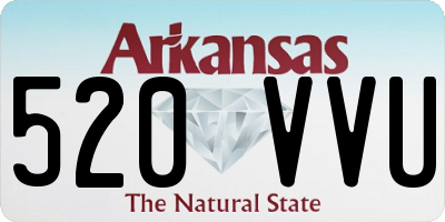 AR license plate 520VVU