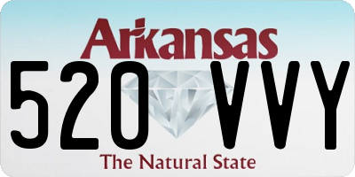 AR license plate 520VVY