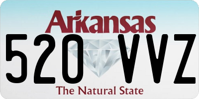 AR license plate 520VVZ