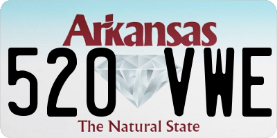 AR license plate 520VWE
