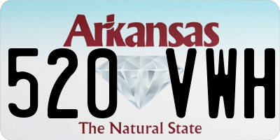 AR license plate 520VWH