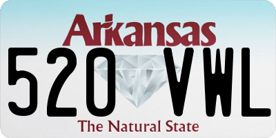 AR license plate 520VWL
