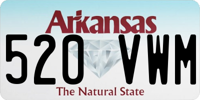 AR license plate 520VWM