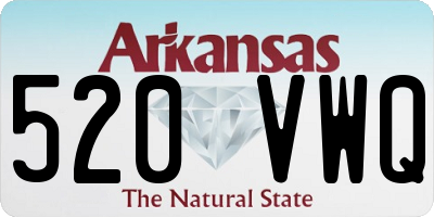 AR license plate 520VWQ