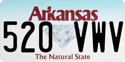 AR license plate 520VWV