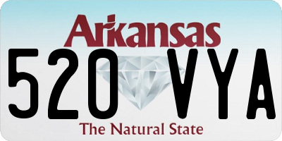 AR license plate 520VYA