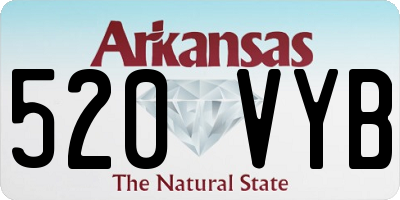 AR license plate 520VYB
